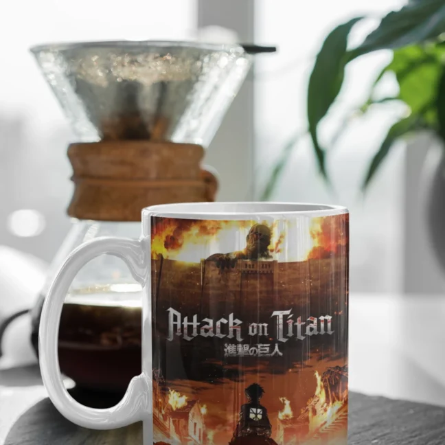 White Mug 330 Ml Anime Arsine Lupin Printed Mug