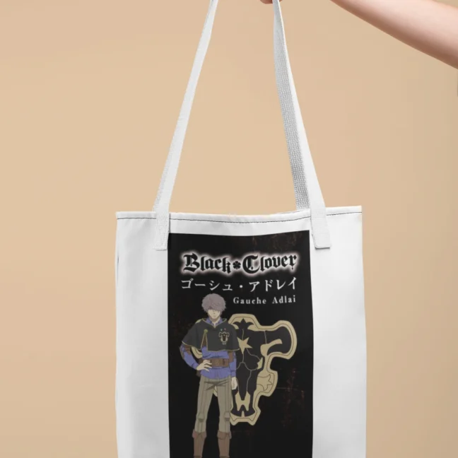 Therareparrot Anime Black Clover Printed Tote Bag