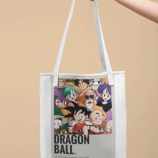 Therareparrot Anime Dragon Ballz Tote Bag