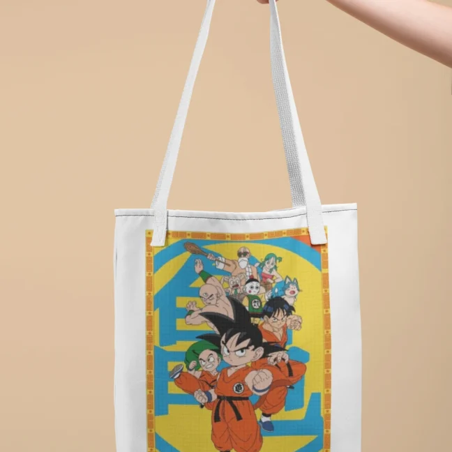 Therareparrot Anime Dragon Ballz Tote Bag
