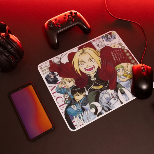 Anime Edward Elric Printed Mousepad