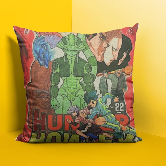 Anime Hunter X Hunter Cushion Size 12 By 12 With Filler