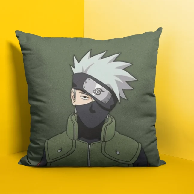 Anime Dragon Ballz Kakashi Printed Cushion Size 12 By 12 With Filler