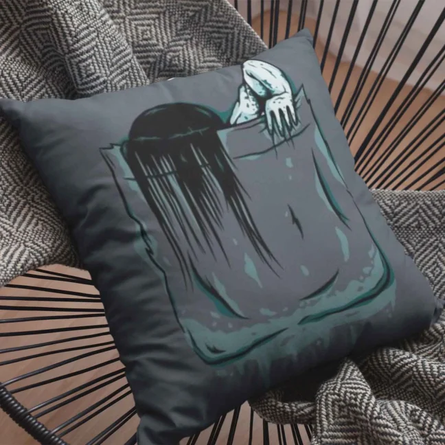 Therareparrot Pocket Printed Quirky Cushion