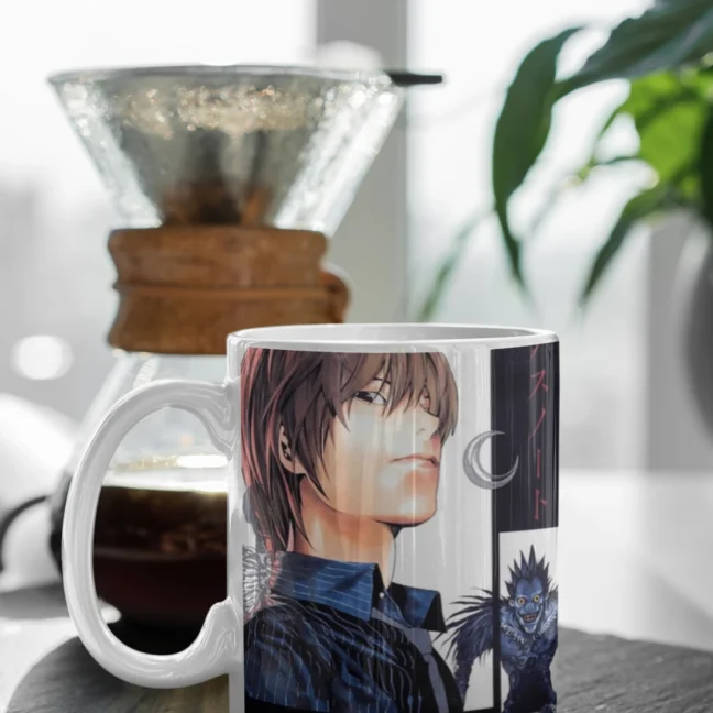White Mug 330 Ml Anime Deathnote Printed Mug
