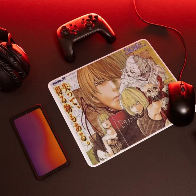 Anime Deathnote Printed Mousepad