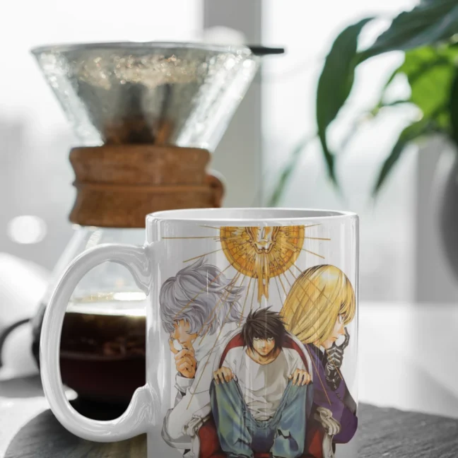 White Mug 330 Ml Anime Deathnote Printed Mug