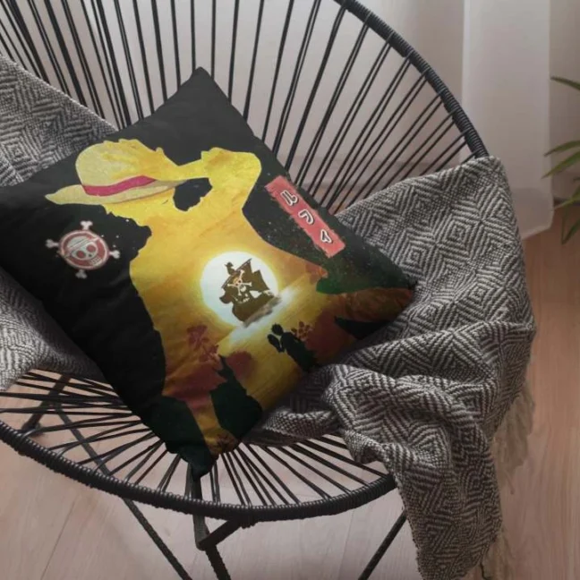 Anime Monkey D Luffy Premium Tea Coaster Set Of 2