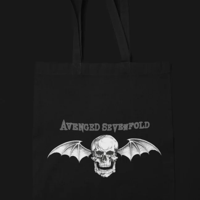 Clubofthefreaks Black Avengedsevenfold Tote Bag