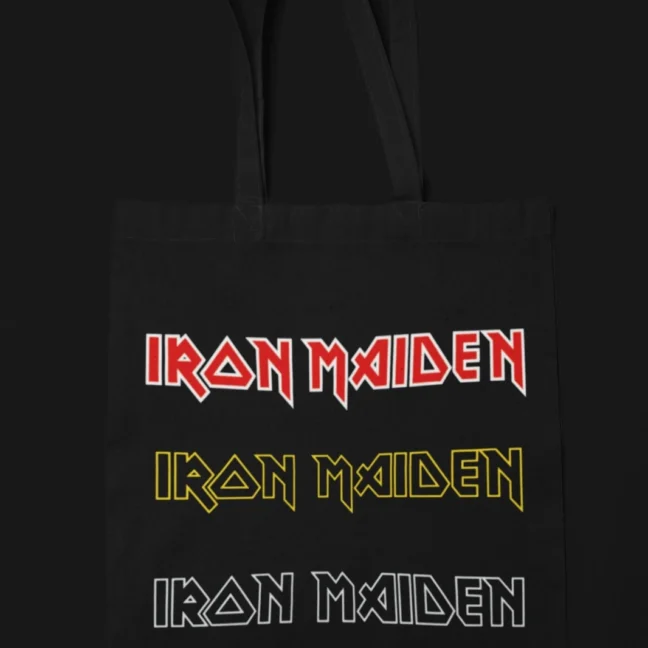 Clubofthefreaks Black Ironmaiden Tote Tote Bag
