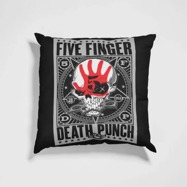 Clubofthefreaks Black Red PillowThrow Pillow|Cushion With Filler