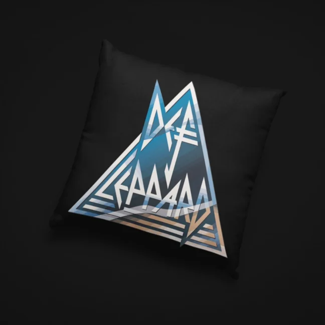 Clubofthefreaks Blue Triangle PillowThrow Pillow|Cushion With Filler