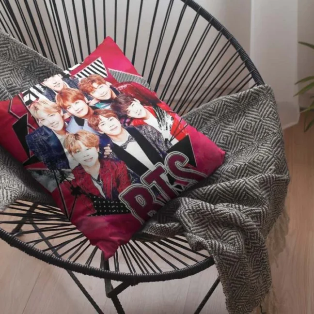 Therareparrot Bts Band Premium Tea Coaster Set Of 2