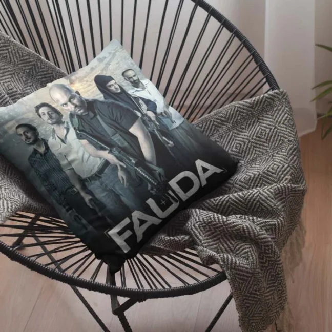 Netflix Merch|Fauda Tv Series Printed Premium Tea Coaster Set Of 2