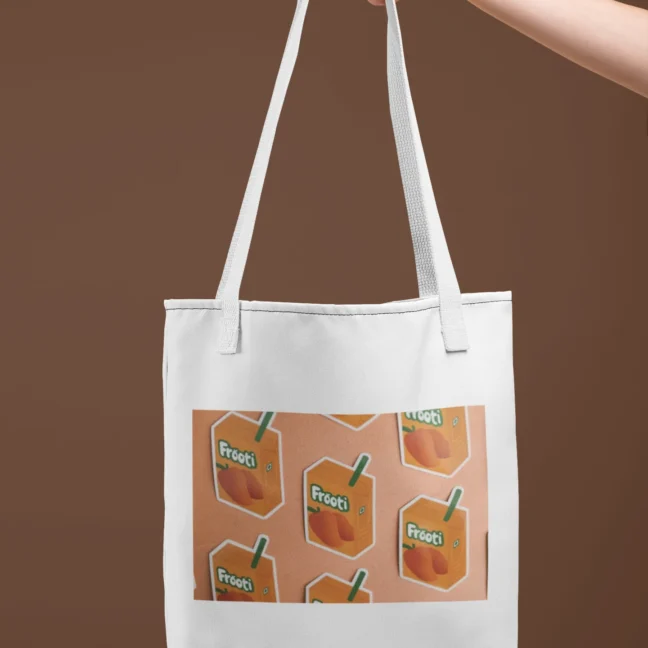 90 Kids Nostalgia Frooti Printed Tote Bag