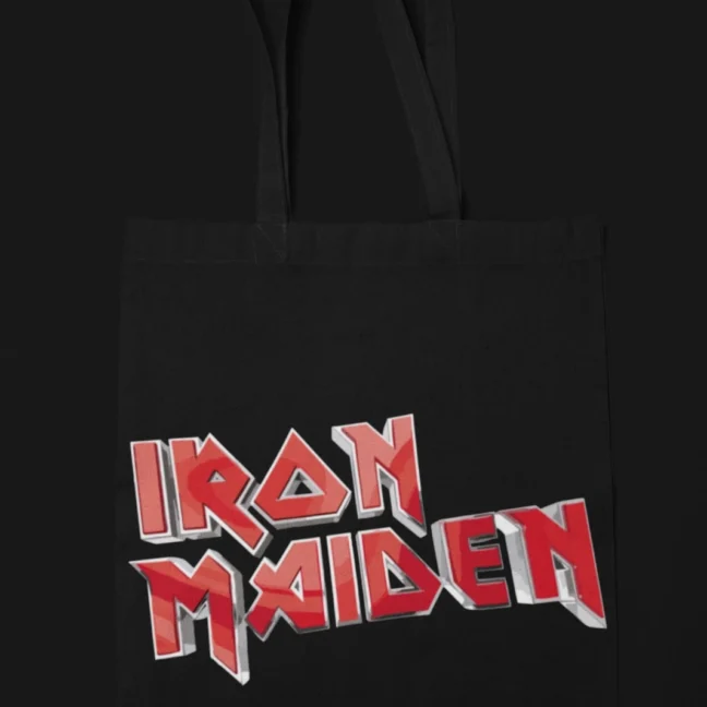 Clubofthefreaks Ironmaiden Black Tote Bag