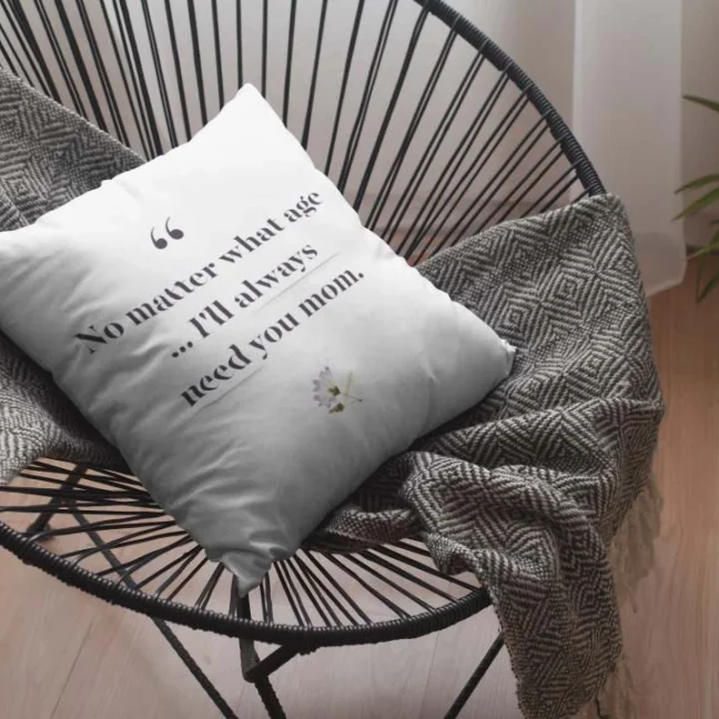 Therareparrot It Will Always Need You Mom Printed Premium Tea Coaster Set Of 2