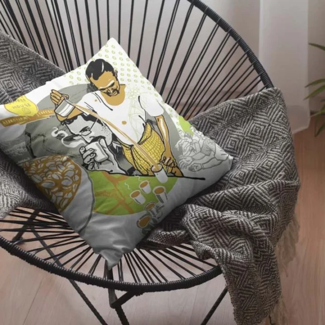 Therareparrot Kolkata Chai Printed Premium Tea Coaster Set Of 2|Kolkata City Costers