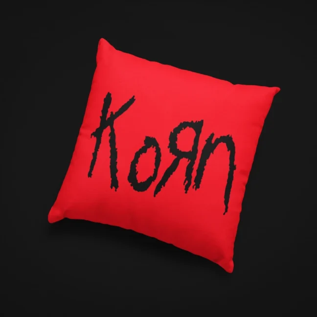 The Rare Parrot korn_red - throw_pillow