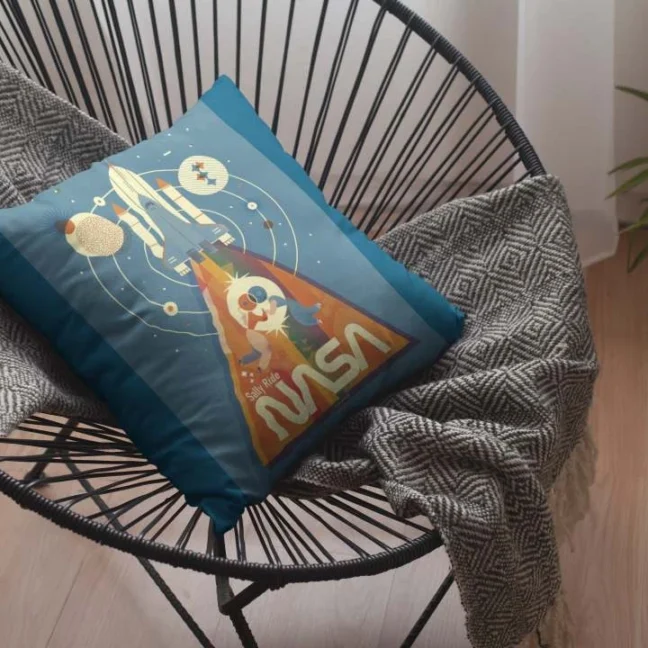 Therareparrot Nasa Space Art Printed Premium Tea Coaster Set Of 2