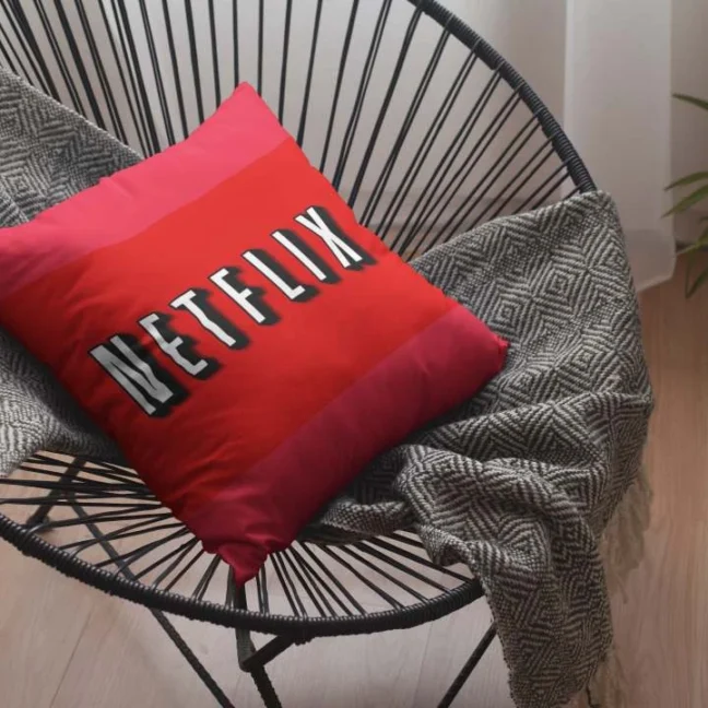 Therareparrot Netflix Printed Premium Tea Coaster Set Of 2