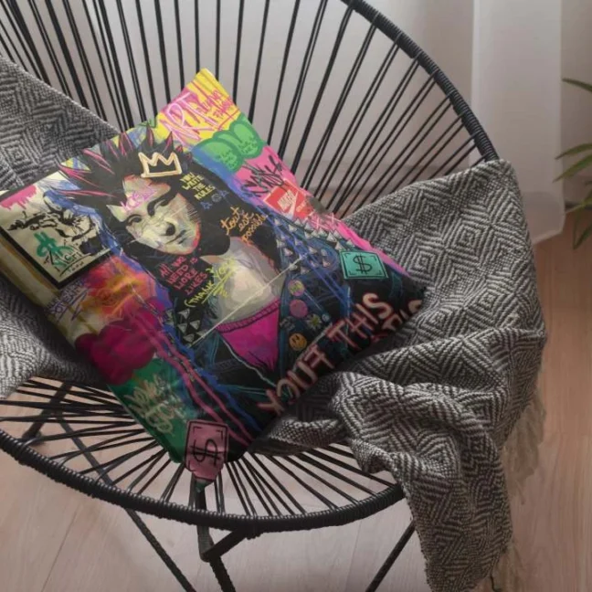 Therareparrot Pop Art Monalisa Printed Premium Tea Coaster Set Of 2