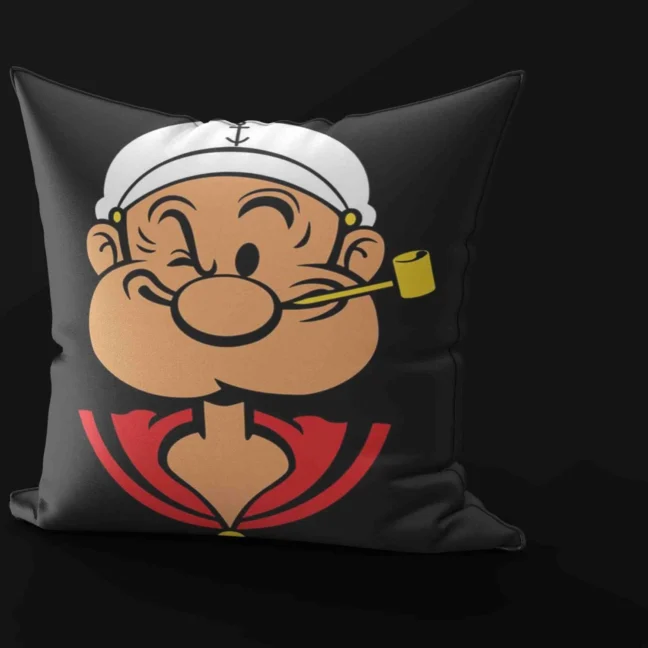 Therareparrot Popeye Printed Cushion