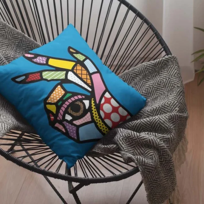 Therareparrot Quirky Design Printed Premium Tea Coaster Set Of 2