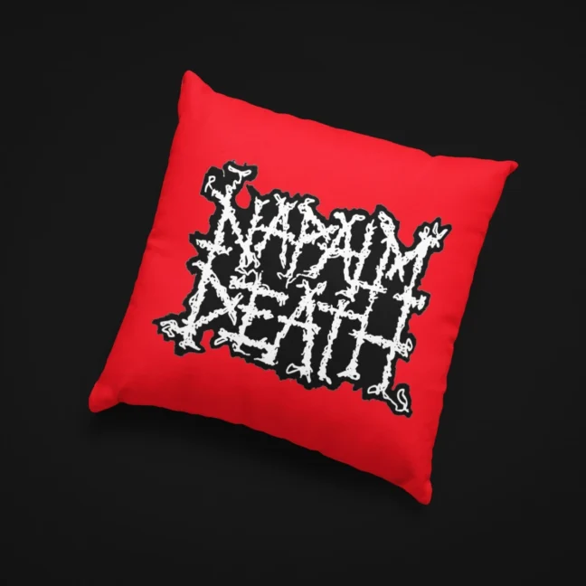 The Rare Parrot red_pillow - Decorative throw pillow