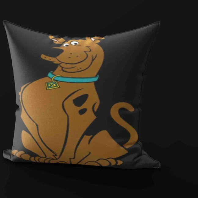 Therareparrot Scooby Printed Cushion