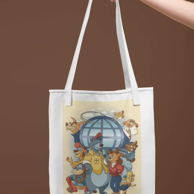 90 Kids Nostalgia Tales Pin Ballu Printed Tote Bag