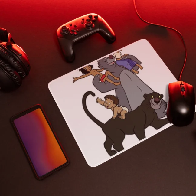 90 Kids Nostalgia The Jungle Book Printed Mousepad