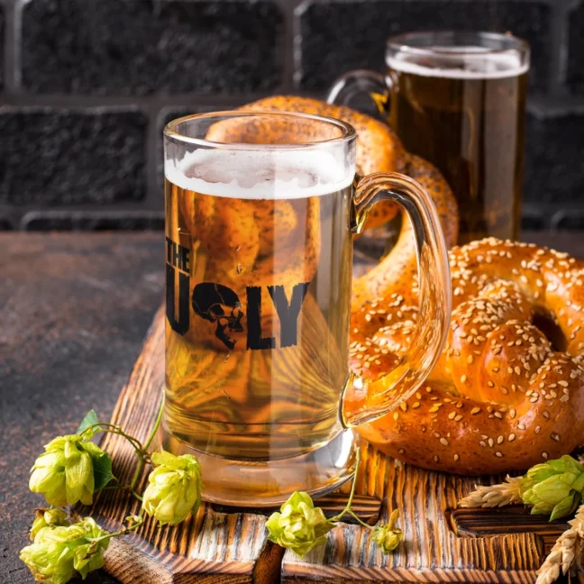 The Rare Parrot ugly beer mug  Beer Mug