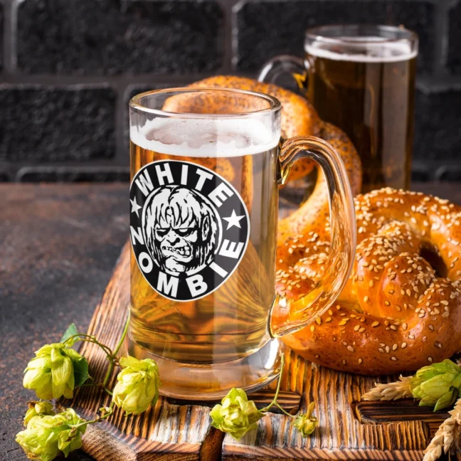 Clubofthefreaks Whitezombie Black Beer Stein Mug
