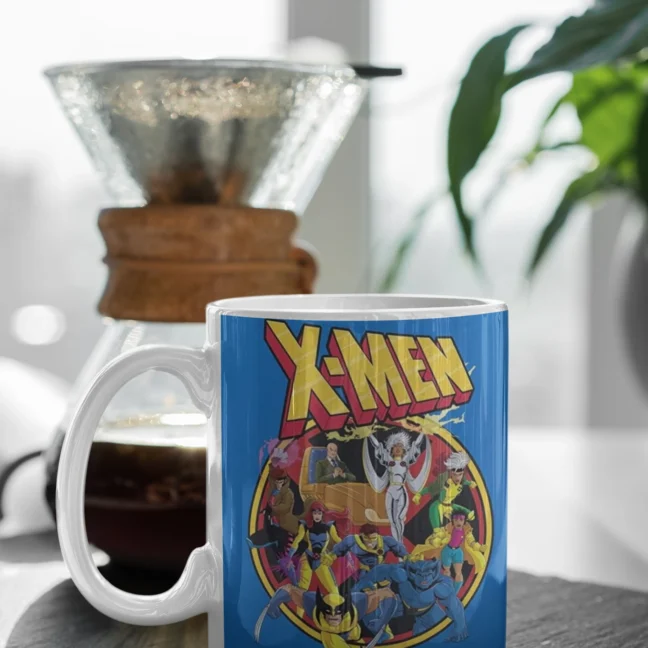 White Mug 330 Ml90 Kids Nostalgia Xmen Printed Mug