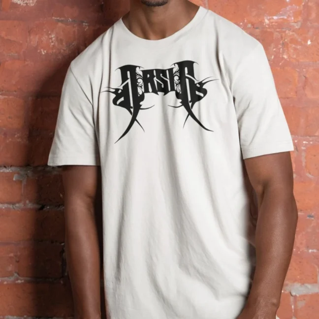 Clubofthefreaks Arsis Band Logo White Tshirt | Official Metal Merchandise