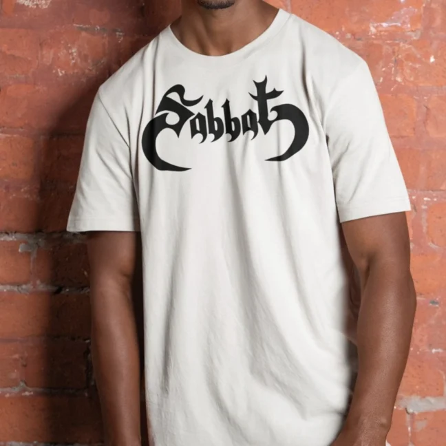 Clubofthefreaks Black Sabbath Logo Tshirt Official Heavy Metal Band Tee