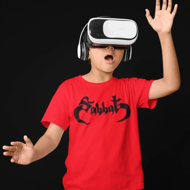 Clubofthefreaks Black Sabbath Red Tshirt Iconic Logo Heavy Metal Band Tee