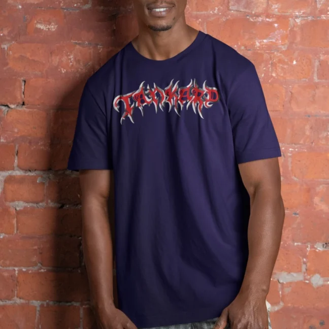 Clubofthefreaks Demonhead Black Graphic Tshirt Heavy Metal Band Tee