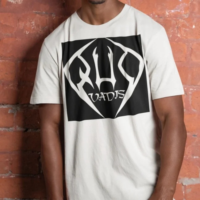 Clubofthefreaks Keur Paris Logo Embroidered Unisex Tshirt White Cotton Graphic Tee