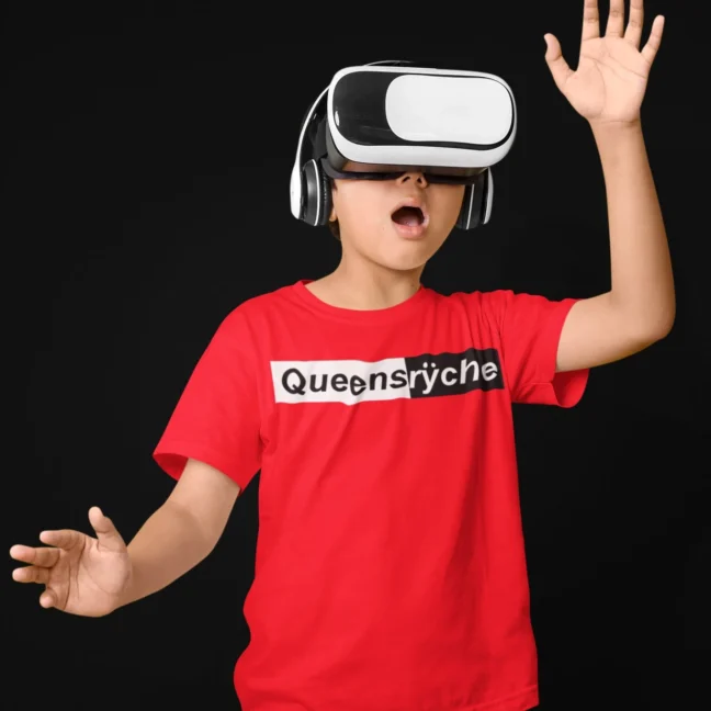 Clubofthefreaks Queensryche Red Graphic Tshirt | Official Band Merchandise