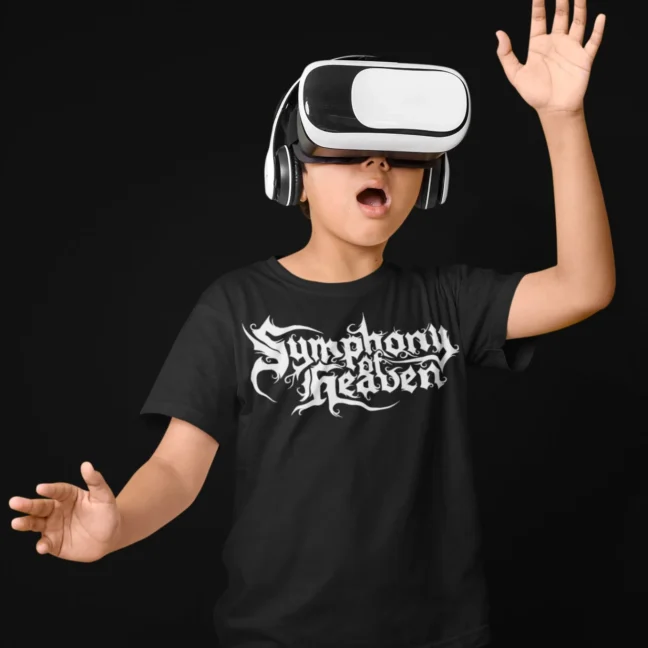 Clubofthefreaks Symphony Of Heaven Black Vr Kid Tshirt Official Metal Band Merch