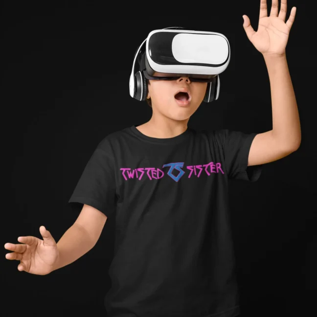 Clubofthefreaks Twisted Sister Black Vr Tshirt Official Rock Band Merch